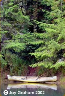 Canoe on Big River