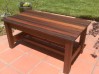 Slatted bench available separately or as part of patio set.