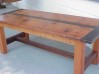 Coffee table cats paw burl with sinker wood.